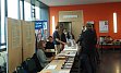Infostände im Foyer