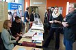 Infostände im Foyer